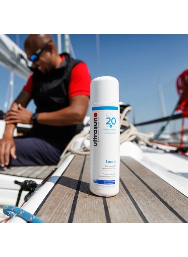 ألتراسن جل رياضي ألتراسون بعامل حماية من الشمس 20 (200 مل) - Image 2