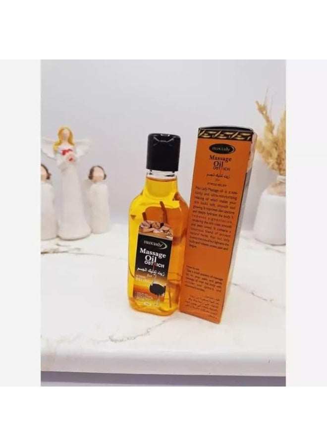 Max Lady Ostrich Oil for Body Massage - 100ml - Image 3
