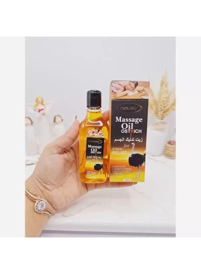 Max Lady Ostrich Oil for Body Massage - 100ml - Image 4
