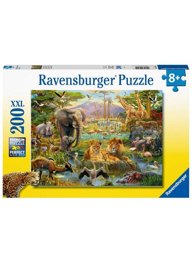 Ravensburger - 12891 Animals Of The Savannah 200 Piece Puzzle For Kids Every Piece Is Unique Pieces Fit Together Perfectly Yellow - Image 1