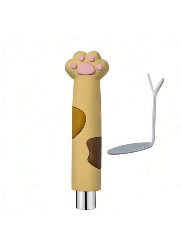 Double-ended magnetic tool for creating cat-eye designs on liquid cat-eye gel nail polish. - Image 3