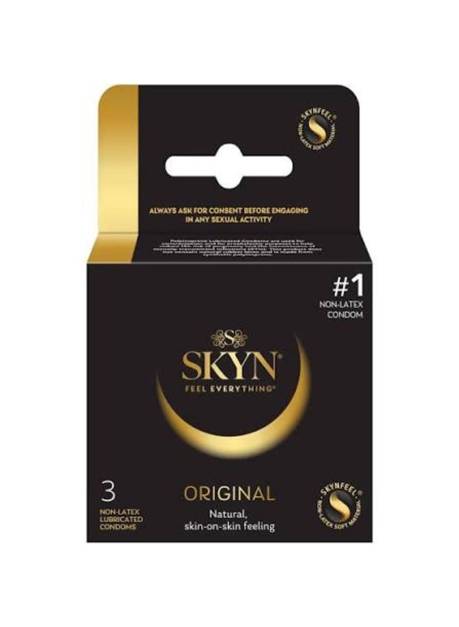 SKYN Original Non-Latex Condoms (3 Pack) - Image 2