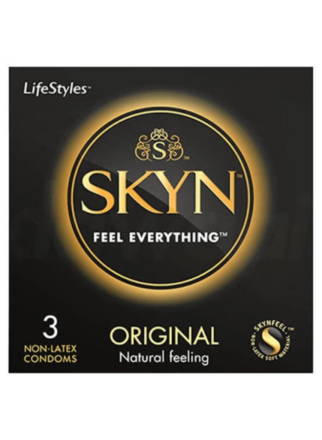 SKYN Original Non-Latex Condoms (3 Pack) - Image 1