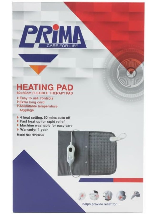 PRIMA Flexible Physiotherapy Heating Pad – 4 Heat Settings for Back, Neck, and Muscle Pain Relief - Image 1