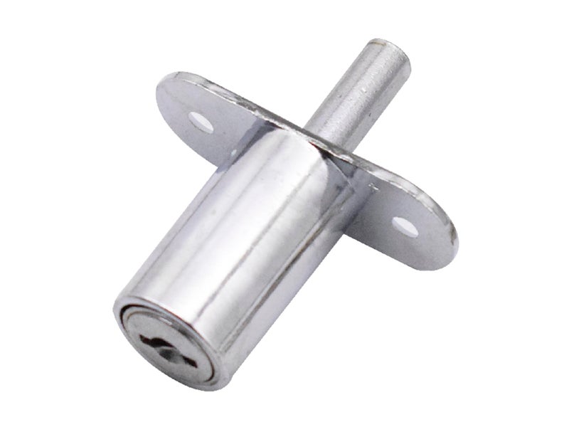 RAB Sliding Door Center Lock, Sliding Push Lock, for Furniture, Cabinet, Wardrobe (Code:- Centre Push, Size- 32mm, with 2 Keys, Pack of 4 PCS) - Image 4