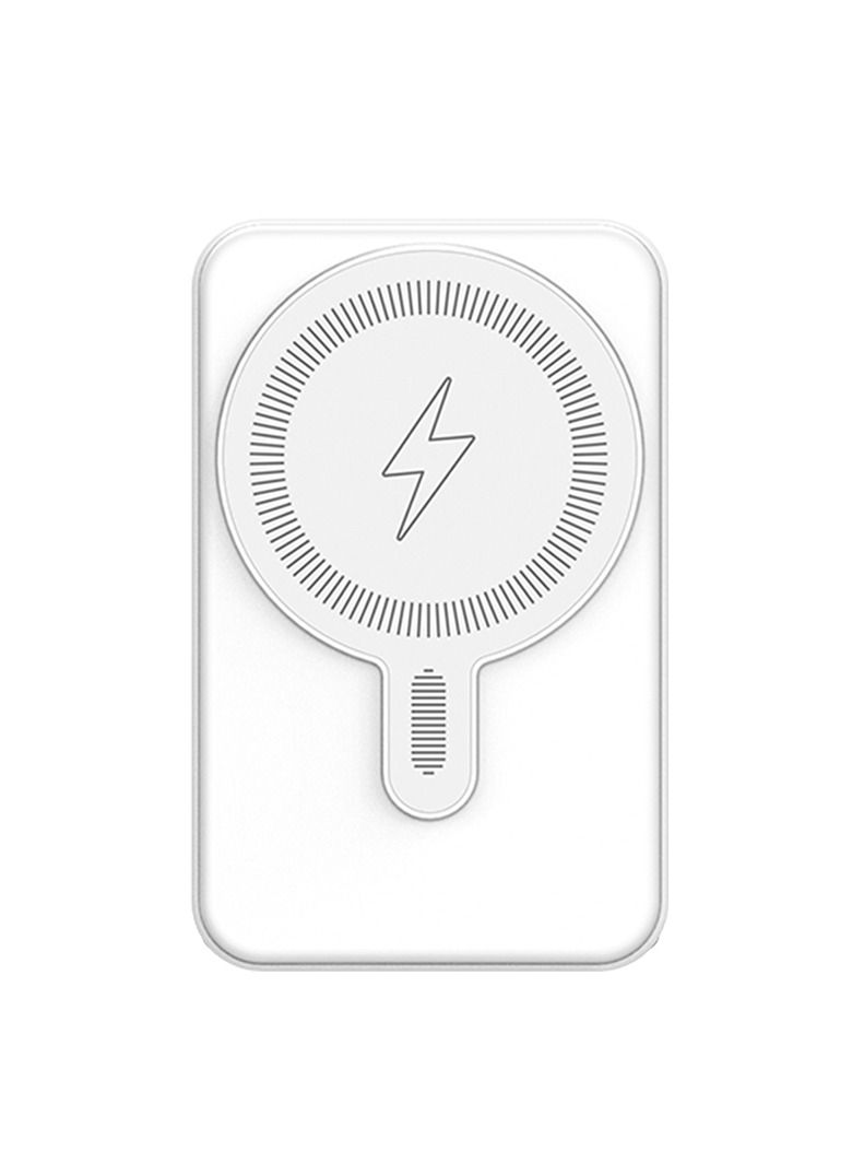 GULFLINK Fast Magnetic Portable Power Bank Charger for Apple iPhone 15/14/13 series 10000mah White - Image 4