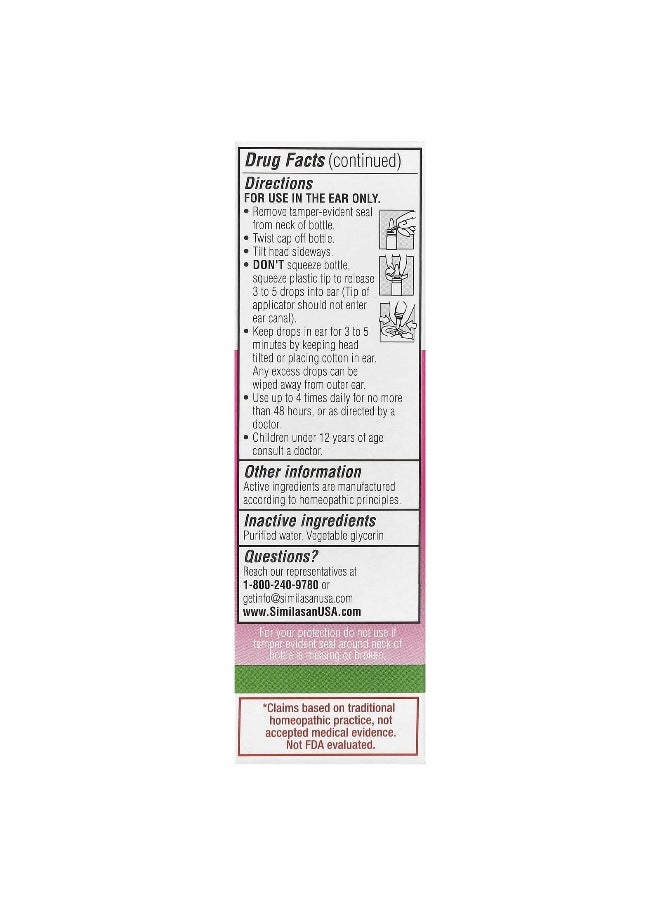 Similasan Similasan, Ear Ringing Remedy, Ear Drops, 0.33 fl oz (10 ml)  - Image 4