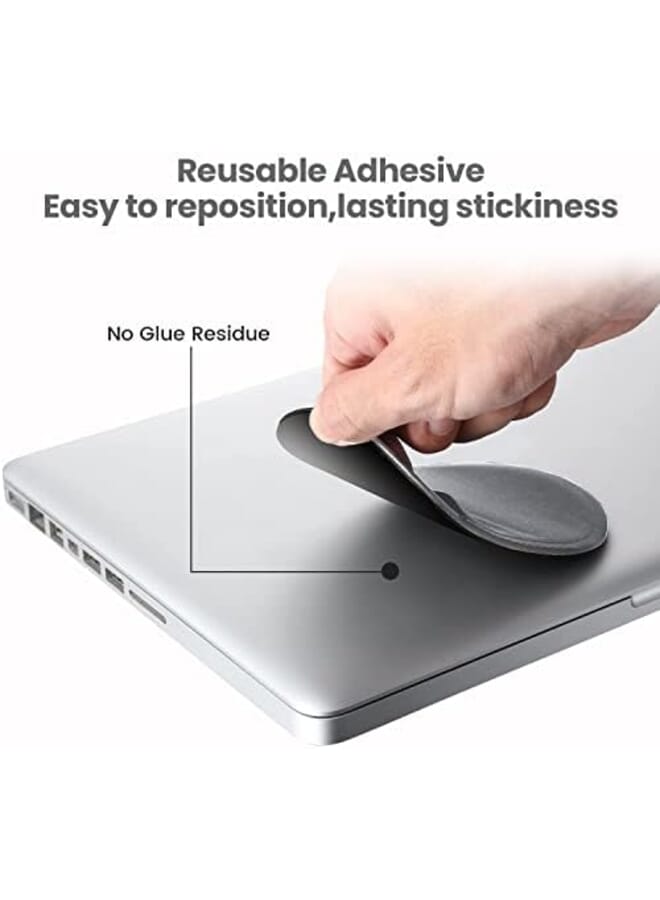 Universal Stick On Mouse Pouch Reusable No Glue Residue Mouse Storage Bag For Wireless Mouse Compatible With All Laptops  - Image 4