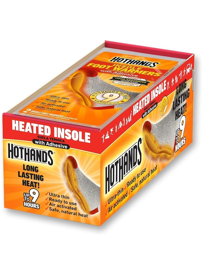 HotHands 16 Pair Heatmax Insole Foot Warmers Heat Max Toasti Toes Camping Outdoor Winter - Image 1