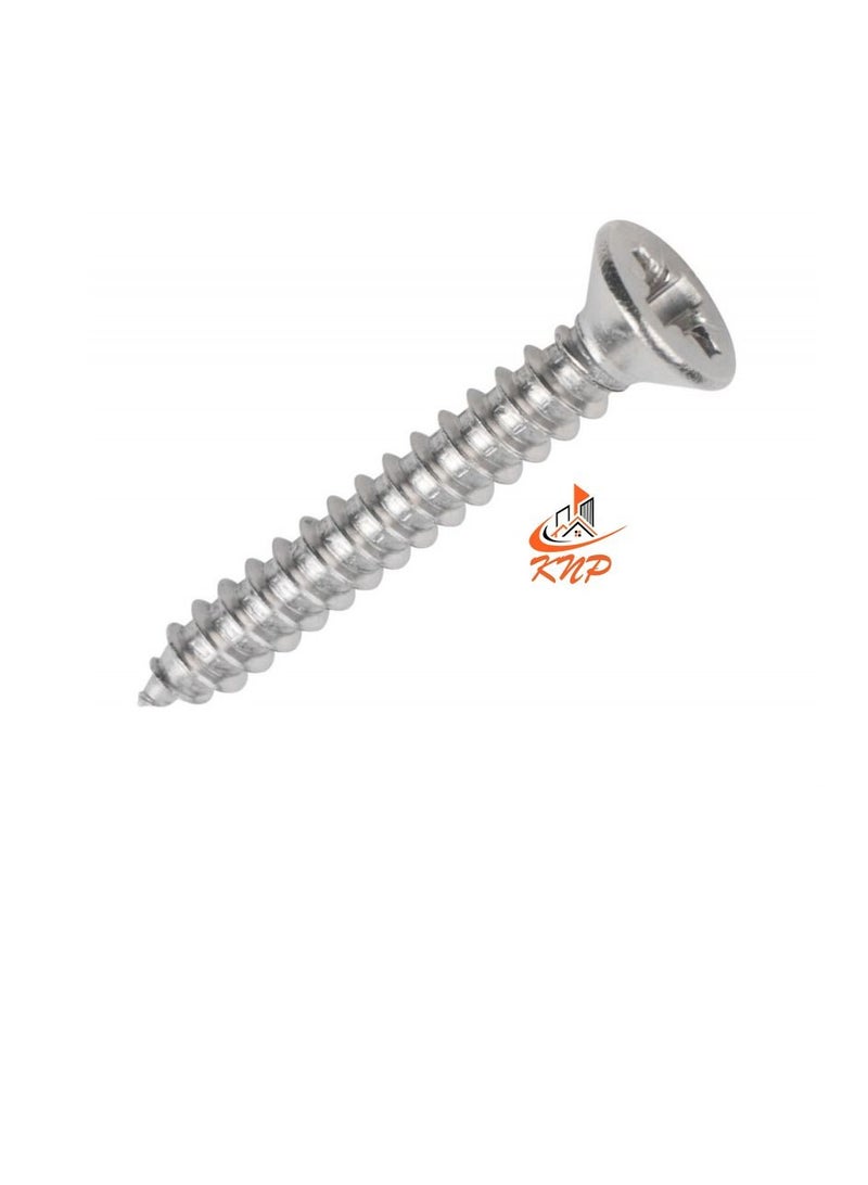 KNP Self Tapping CSK Head Screw 10 X 2" - Image 3