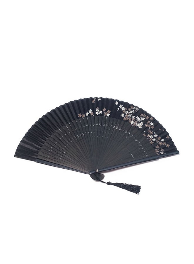 Loquat Chinese Hundred Folding Silks Fan - Image 1