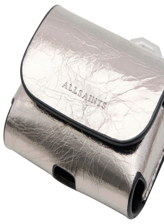 AllSaints Airpod Case, Gunmetal Grey - Image 3