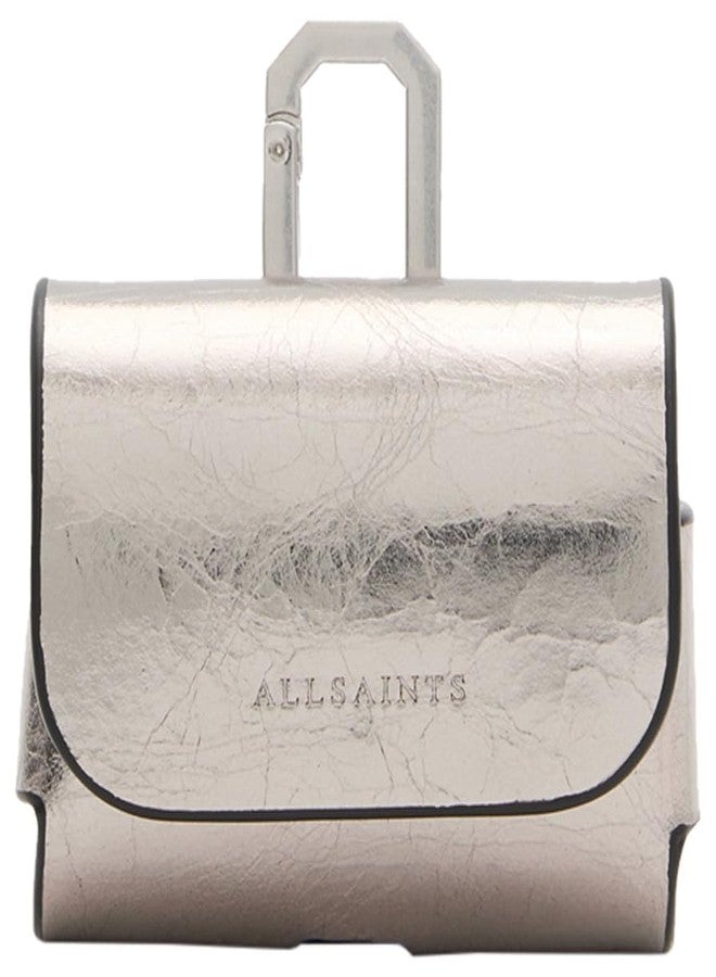 AllSaints Airpod Case, Gunmetal Grey - Image 1