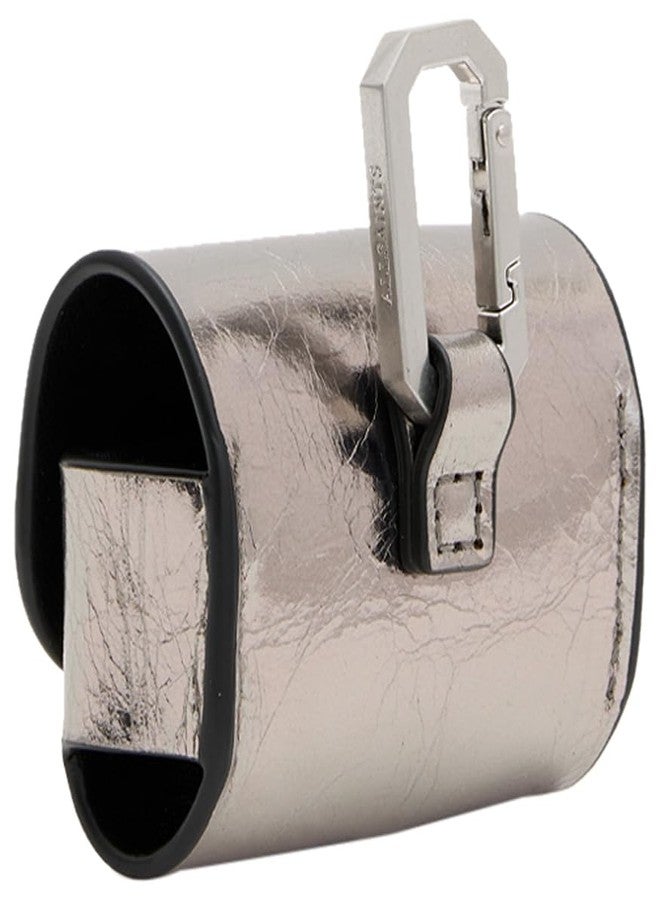 AllSaints Airpod Case, Gunmetal Grey - Image 4