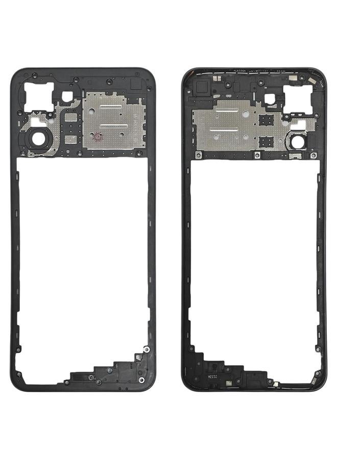 erorex For Realme 10 4G Original Middle Frame Bezel Plate (Black) - Image 1