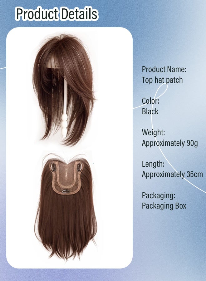 توب شعر غير مرئي: دانتيل خفيف جدا، شعر بشري طبيعي ١٠٠٪ يدوي ريمي - مظهر طبيعي وتصفيف ذاتي للنساء - نون - Image 5