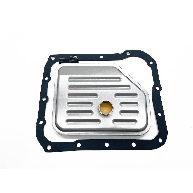Mteycei Automatic Transmission Filter Oil Pan Gasket Kit Compatible with Hyundai Azera Elantra Entourage Santa Fe Sonata Tucson Reolacement for Kia Optima Rondo Sedona Sorento Replaces 4632139010