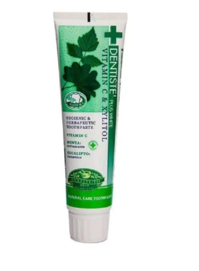 Plus White Vitamin C & Xylitol Toothpaste 100 g