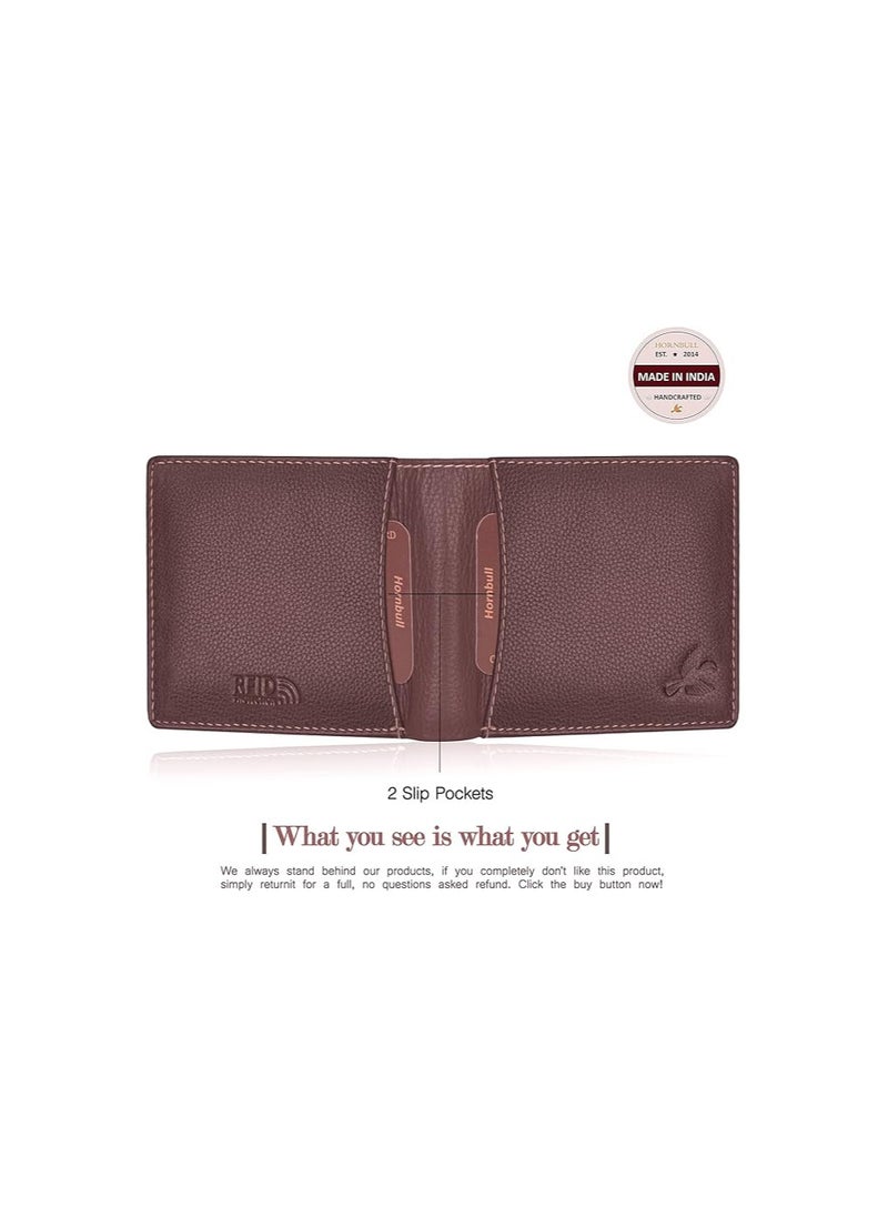 HORNBULL HORNBULL Wallet For Men | Brown Wallet and Belt Gift Hamper for Men | Leather Wallets for men | Men’s Combo Gift Set  - Image 4
