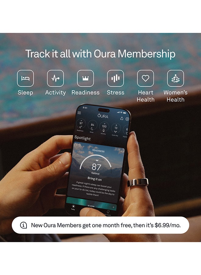 Oura Ring 4 Stealth - Size 10 - Image 4