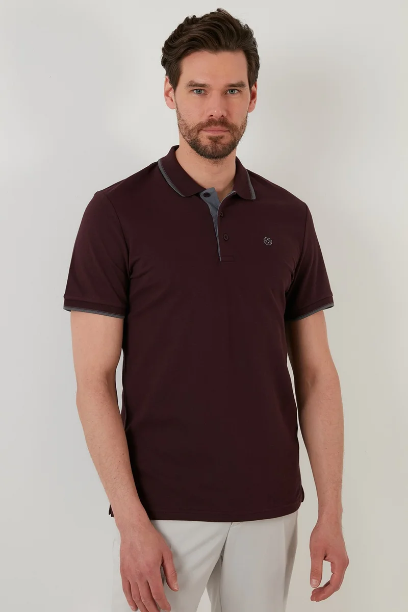 Buratti 100% Cotton Buttoned Polo T Shirt Men's POLO 5902118