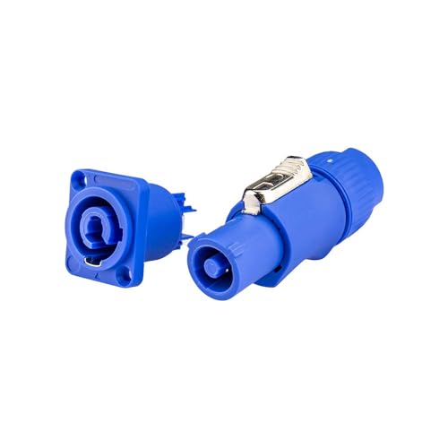 MADOWL Powercon Connector Input/Output Set - Suitable for NAC3FCA Female Jack AC to Male Powercon Plug - Image 2