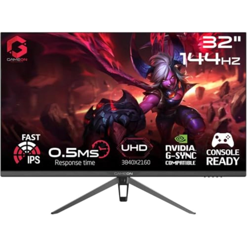 Generic Generic 32 Fast Ips Gaming Monitor 3840x2160 Mprt Hdr Ready Hdmi Freesync Compatible Vesa Mount Tilt Metal Stand GOP32uhd144ips 32 inch Z947ABBCCBF2DDC00123AZ