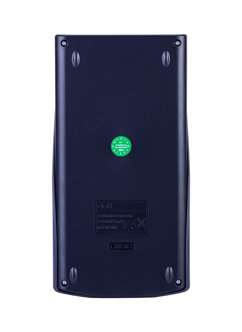 Deli - Deli Scientific Calculator - 240 Functions, 10+2 Digit Display, 3 Years Warranty, Dark Blue, E1710 - Image 1