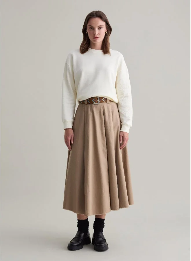 Ovs Sweatshirt with floral embroidery