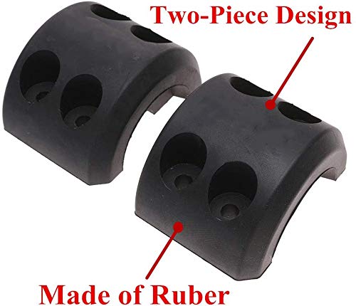 imUfer Rubber Hook Stopper Winch Cable Line Saver for ATV UTV SUV Model Compatible with Wrangler Polaris RZR Sportsman KA-WASAKI SU-ZUKI Arctic Cat Golf Cart & CAN AM with Allen Wrench (1 pcs) - Image 4