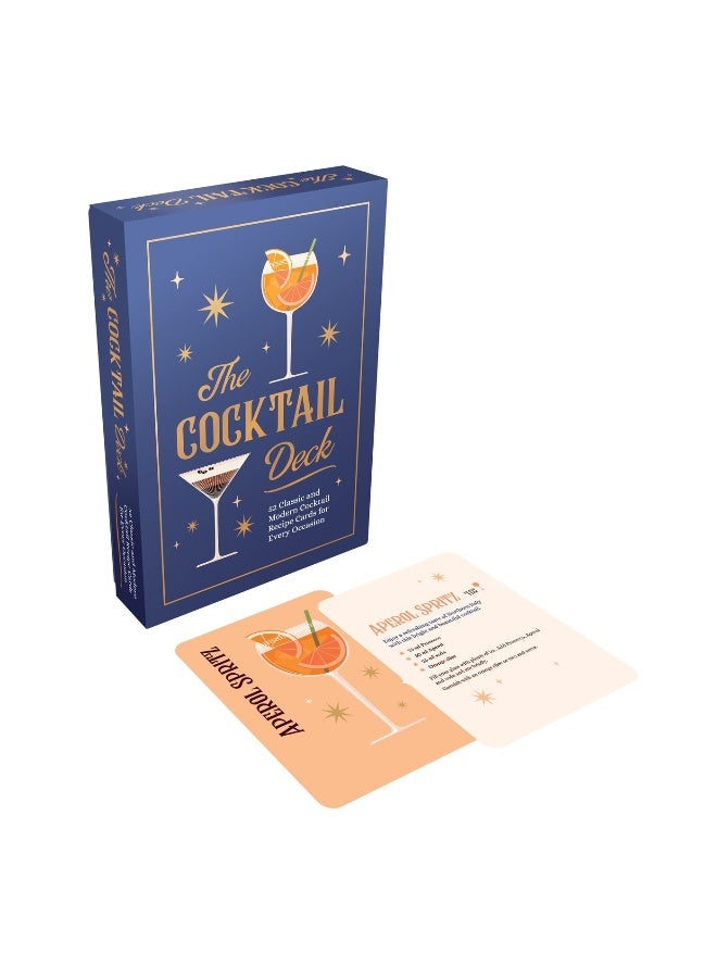 The Cocktail Deck: 52 Classic and Modern Cocktail Recipe Cards for Ev  - Image 1