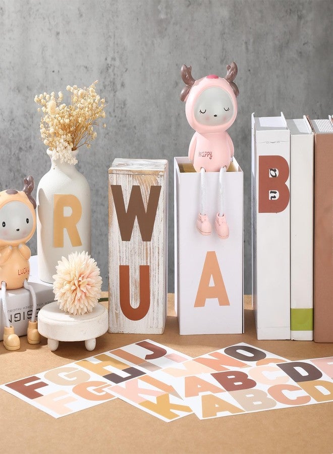Purpeak 232 Pcs Bulletin Board Letters 2.6" Large Boho Alphabet Numbers and Punctuation Cutouts Letters Classroom Bulletin Board Alphabet Numbers for Back to School New Years Window Chalkboard Wall - Image 4