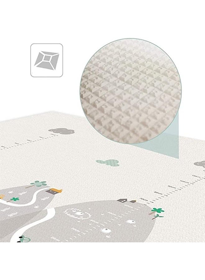 تودي جي هو 200*180 CM، رغاوي أرضية مضادة للماء، رغاوي طفل يزحف، طفل بلايمات محمول للرضع، الأطفال، الأطفال، الاستخدام في الهواء الطلق - Image 4