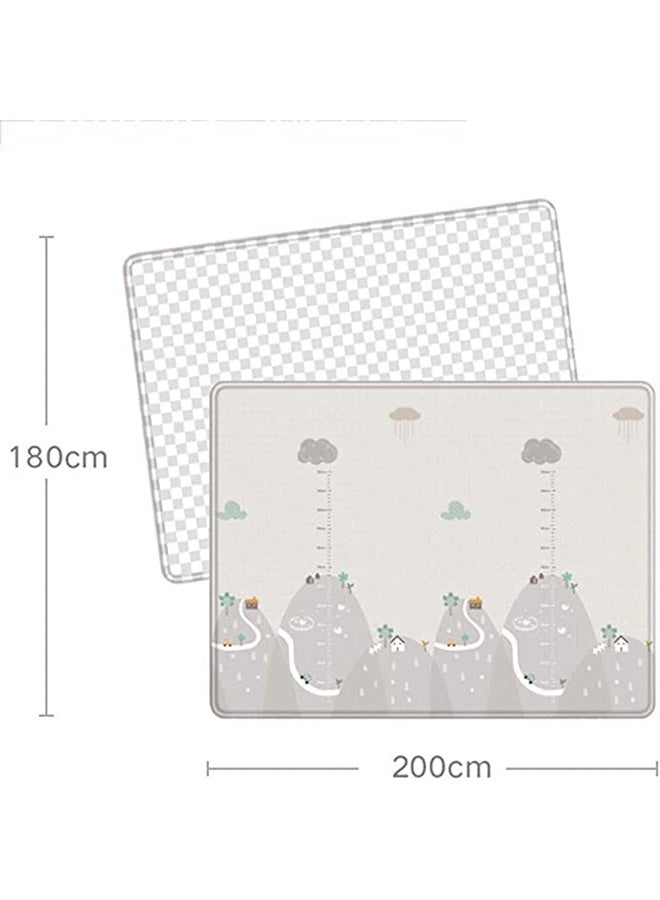 تودي جي هو 200*180 CM، رغاوي أرضية مضادة للماء، رغاوي طفل يزحف، طفل بلايمات محمول للرضع، الأطفال، الأطفال، الاستخدام في الهواء الطلق - Image 2