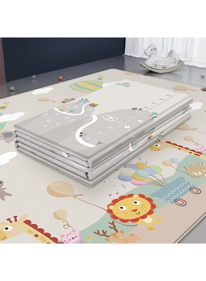 تودي جي هو 200*180 CM، رغاوي أرضية مضادة للماء، رغاوي طفل يزحف، طفل بلايمات محمول للرضع، الأطفال، الأطفال، الاستخدام في الهواء الطلق - Image 3