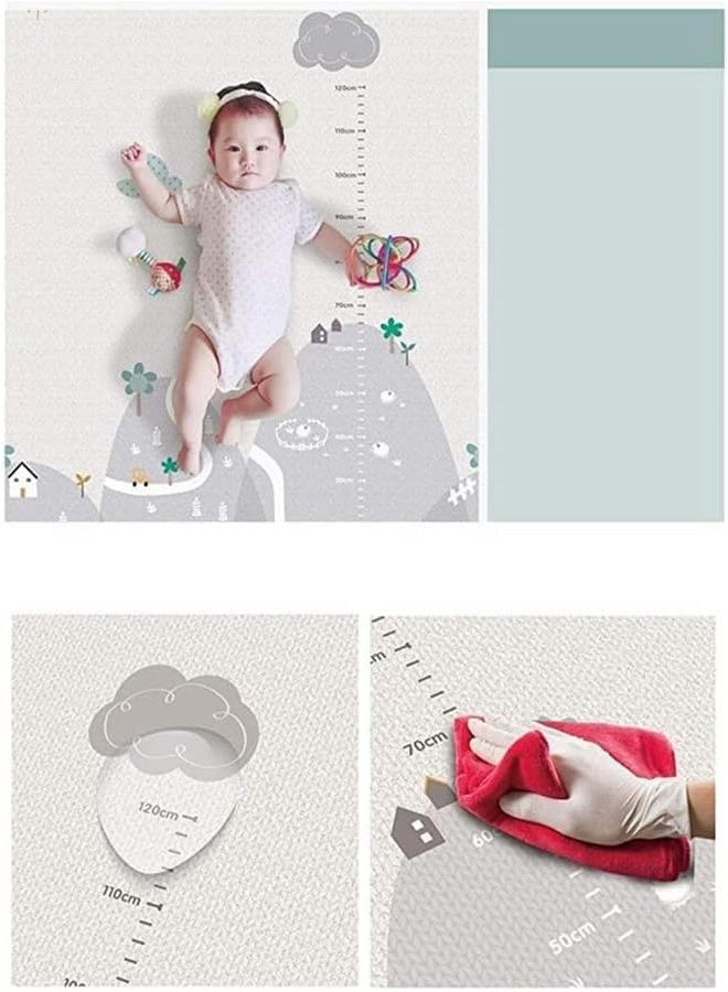 تودي جي هو 200*180 CM، رغاوي أرضية مضادة للماء، رغاوي طفل يزحف، طفل بلايمات محمول للرضع، الأطفال، الأطفال، الاستخدام في الهواء الطلق - Image 5