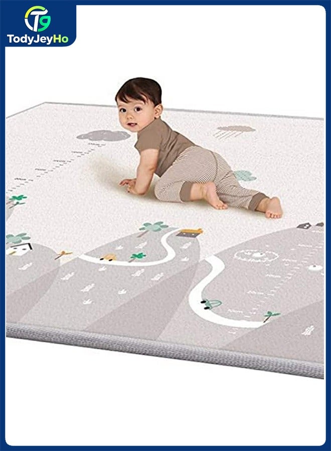 تودي جي هو 200*180 CM، رغاوي أرضية مضادة للماء، رغاوي طفل يزحف، طفل بلايمات محمول للرضع، الأطفال، الأطفال، الاستخدام في الهواء الطلق - Image 1