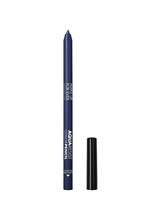 MAKE UP FOR EVER Aqua Resist Colour Pencil 2.5g - 8 Deep Sea - Image 1