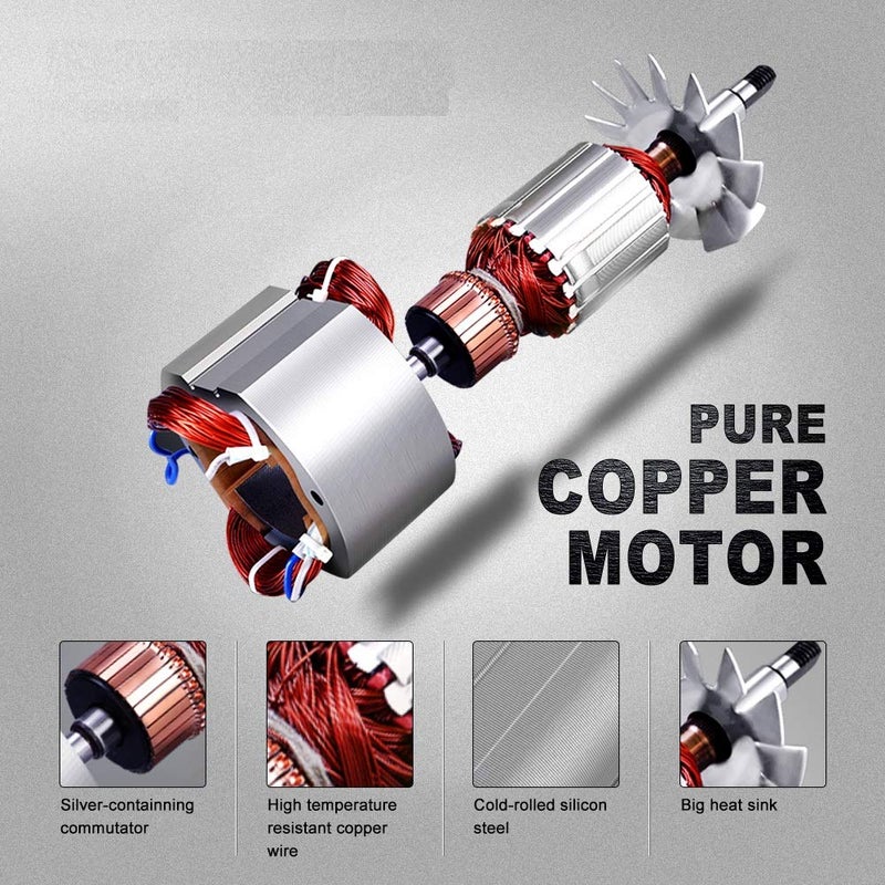 MLD AP10DR 10 mm drill machine Reversible 300 watts 2600 rpm With 5 pcs Drill Bit Set PlierTesterWire Cutter Adjustable Wrench Size 10 mmColorMulti MaterialMetal and Plastic - Image 3