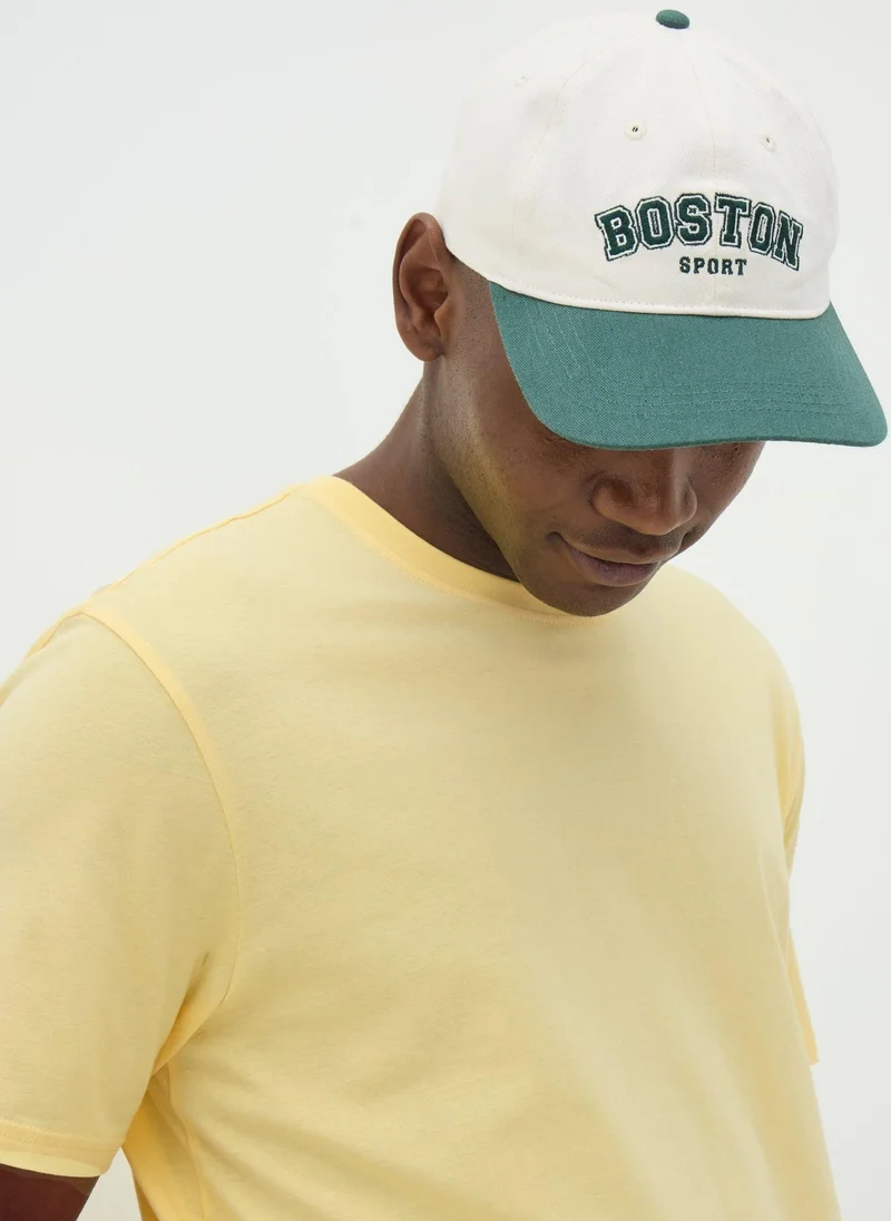 Matalan Yellow Essential Crew Neck T-Shirt
