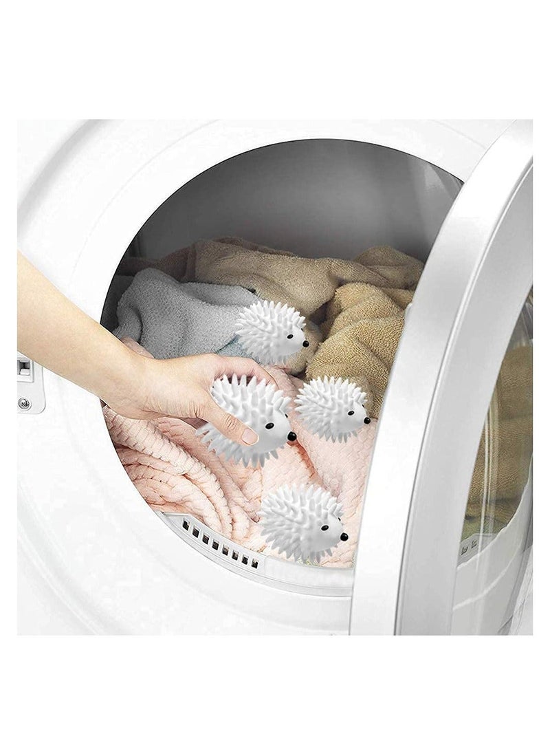 XiuWoo - 4 Pcs Dryer Balls Reusable Laundry Fabric Softener Alternative Reduce Drying Time and Save on Energy for Machine Anti Static Soft Washing - Image 1