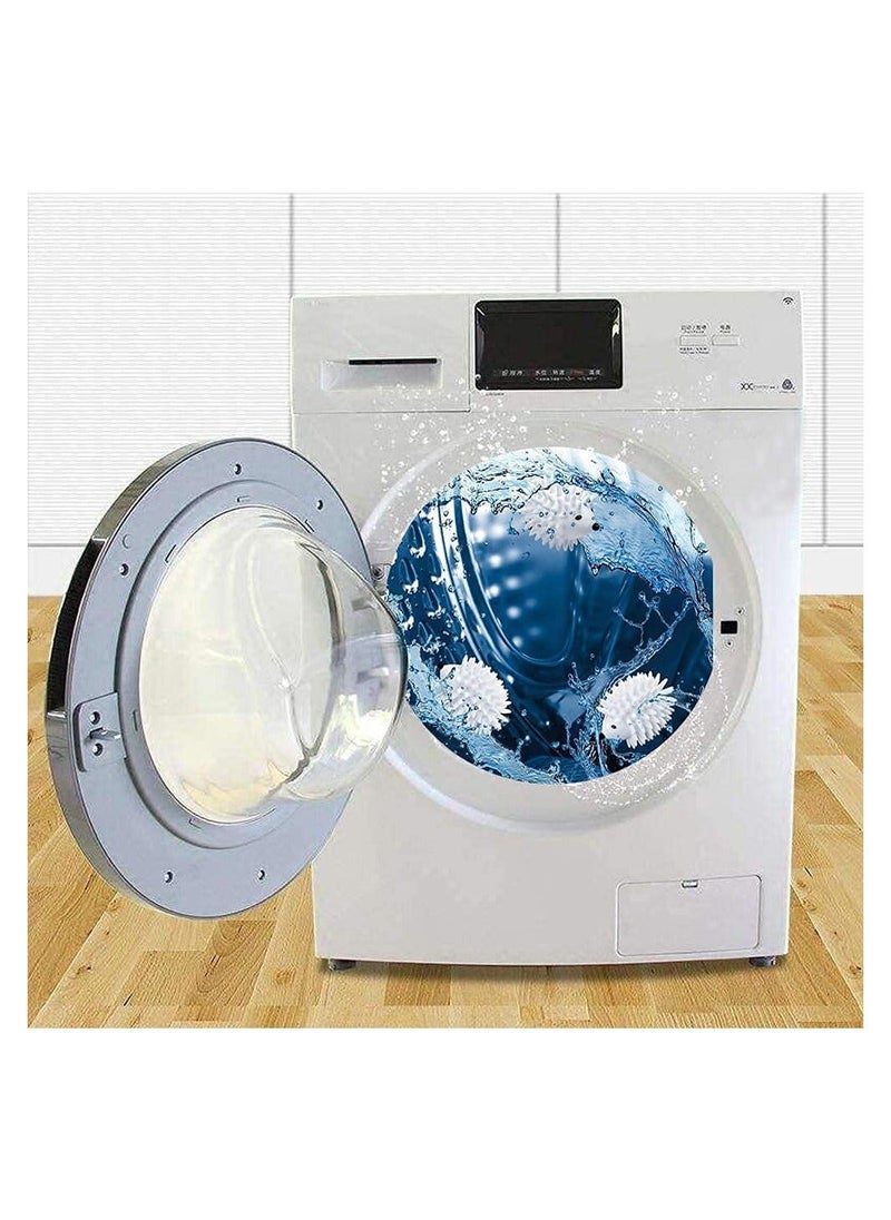XiuWoo - 4 Pcs Dryer Balls Reusable Laundry Fabric Softener Alternative Reduce Drying Time and Save on Energy for Machine Anti Static Soft Washing - Image 1
