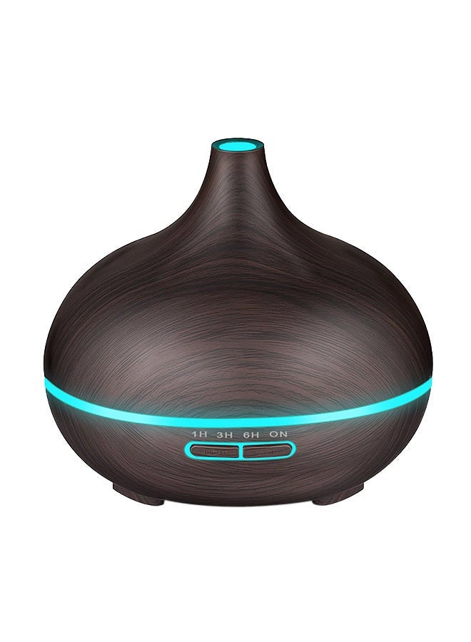 NIBEMINENT Essential Aromatherapy Oil Diffuser Black 10cm
