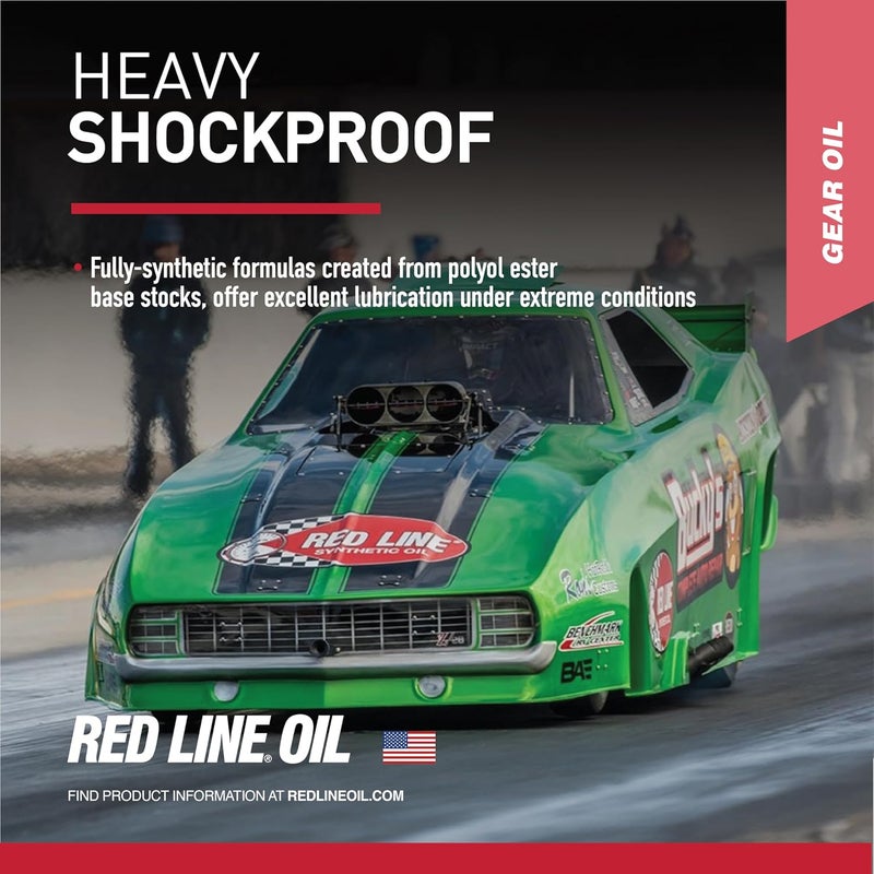 Red Line Heavy Shockproof Gear Oil - 4 Quarts - Image 5