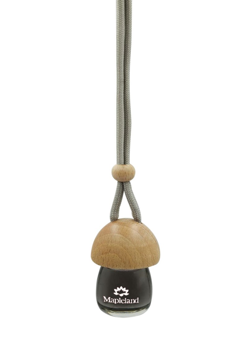 Megasil Car Hanging Air Freshener with Wooden Cap and Fresh Ice Scent – 10ml - Image 2