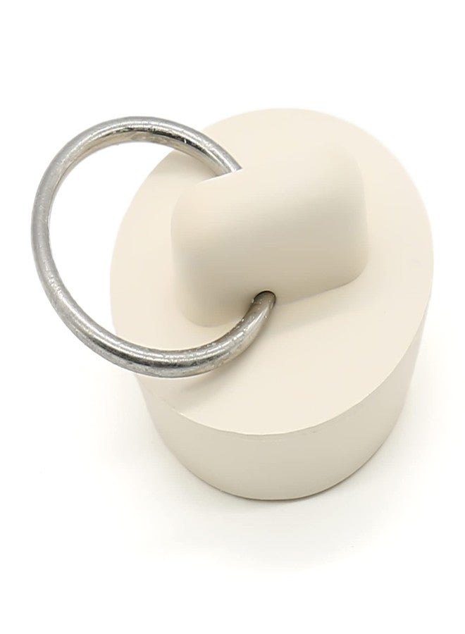 BokWin 2PCS 1-Inch Rubber Drain Stopper with Hanging Ring for Bathtub, Kitchen and Bathroom - Image 2