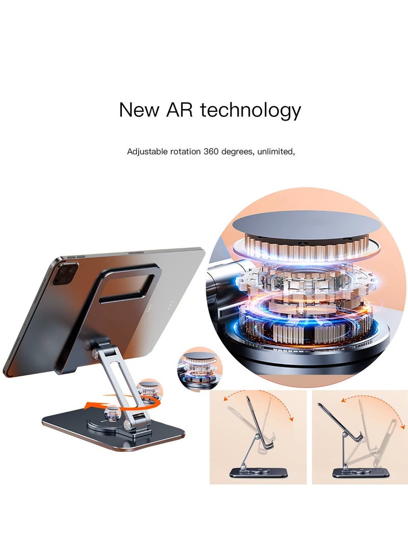 EXCEFORE Cell Phone Stand, Magnetic Phone Stand Holder for Desk, 360 Rotation Phone stand Height Adjustable, with All Mobile Phones - Image 4