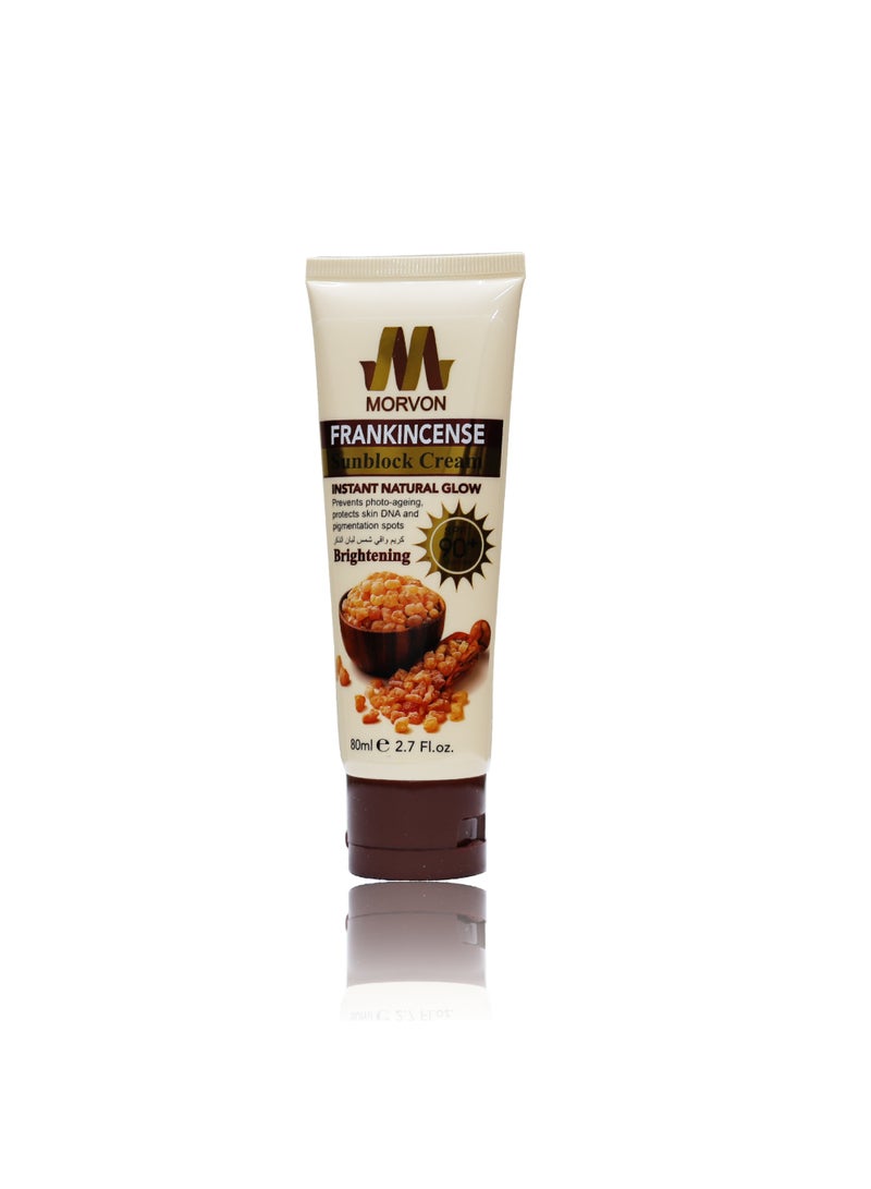 MORVON Frankincense Sunscreen Cream 80ml - Image 2