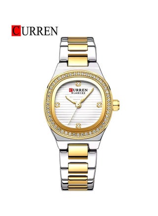 CURREN-9101 Original Brand Stainless Steel Band Wrist Watch For Women With Free Box - pzsku/Z947BCAF868E8FD5E6C16Z/45/_/1730524259/d57f9109-61b5-4abb-b4d8-7698a5e48343