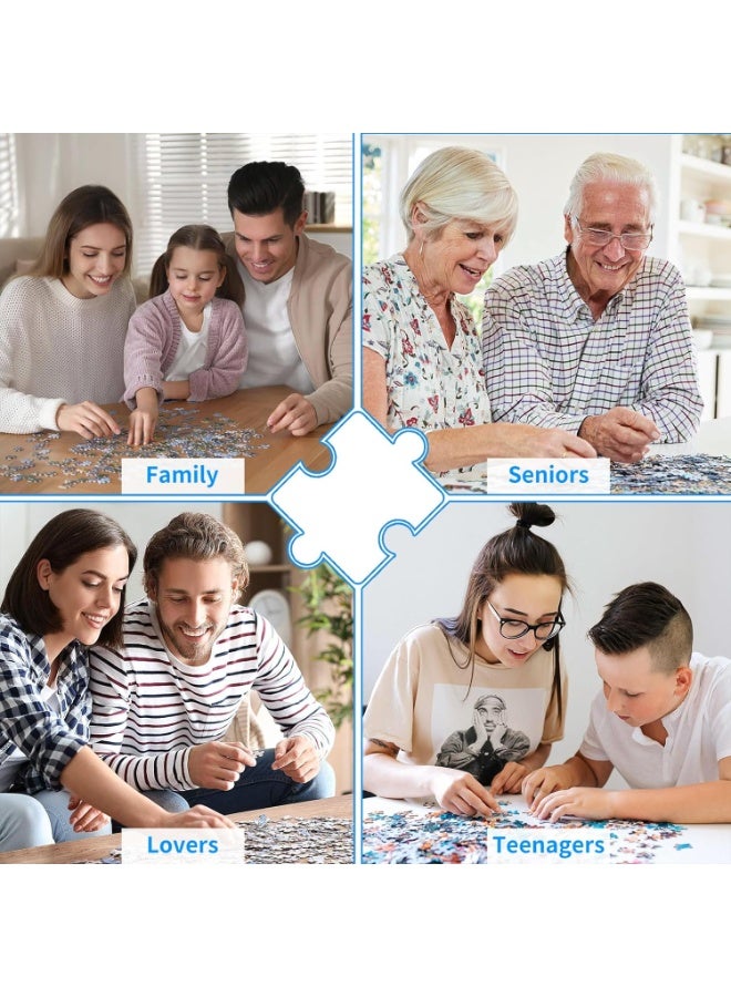 1000 puzzle pieces | Forest Castle themed puzzle pieces | Puzzles and puzzle leisure toys suitable for adults and children - Image 4